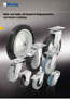 Wheels and castors with standard solid rubber tyres and rubber tread / 標準的實心橡膠輪胎和熱塑性塑膠骨架橡膠輪胎的腳輪和單輪
