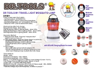 DRM1 - DR TOOLS M1 旅行滅蚊LED燈 TRAVEL LIGHT MOSQUITO LAMP