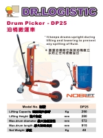 Drum Picker 油桶搬運車 - DP25